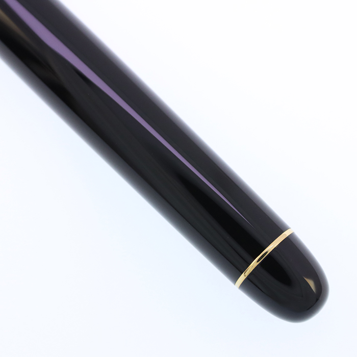 中古)PILOT パイロット 万年筆 カスタム74 ブラック 中細字（商品ID