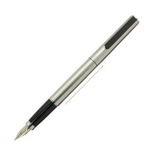 PLATINUM プラチナ 万年筆 ベラージュ ステンレス 14KWG/中字 メイン
