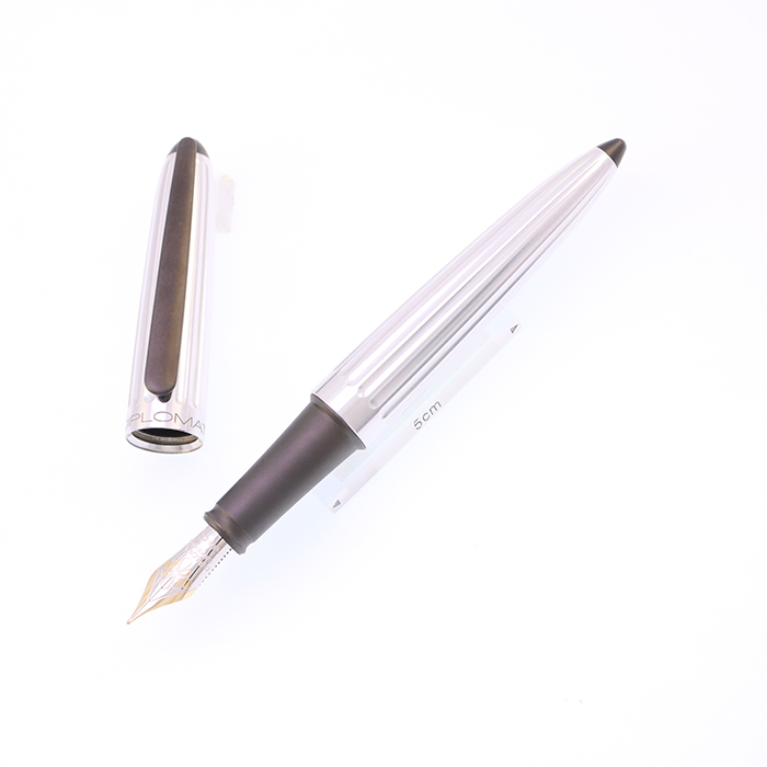 中古)DIPLOMAT ディプロマット 万年筆 アエロ ファクトリー 14K/F
