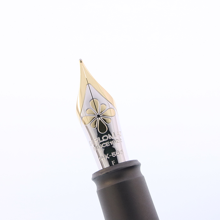 中古)DIPLOMAT ディプロマット 万年筆 アエロ ファクトリー 14K/F