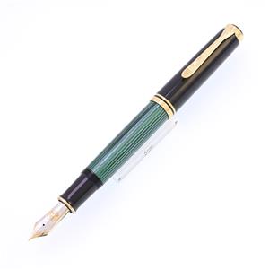 万年筆 スーベレーン M1000 グリーンストライプ F (PF刻印)