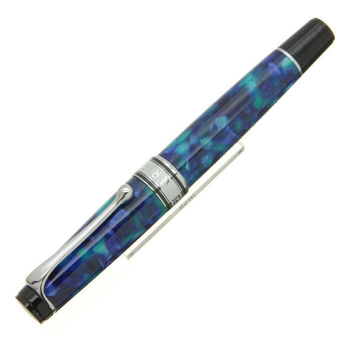 本日限定！新品未使用品！アウロラ　オプティマ　アズーロ　万年筆　18kニブ　B 詳細ページ | 万年筆 ボールペンなど高級筆記具の販売・買取
