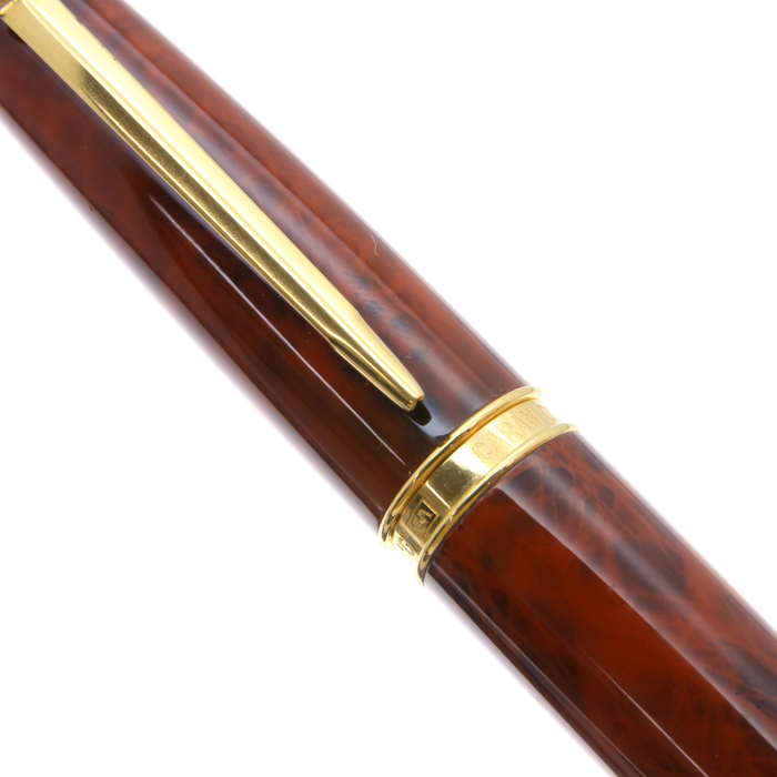 美品 CARAN d'ACHE ジュネーブコレクション マーブルブラウン BP 美品 CARAN d´ACHE ジュネーブコレクション マーブルブラウン BP