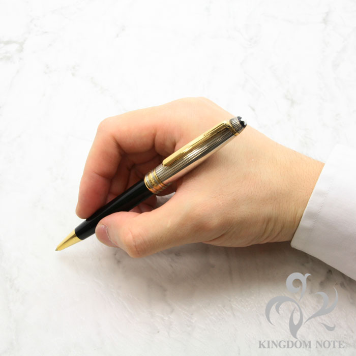 モンブラン　マイスターシュテュック　ソリテール　ドゥエ　キャップ式　刻印&難有り 中古)MONTBLANC モンブラン 万年筆 マイスターシュテュック