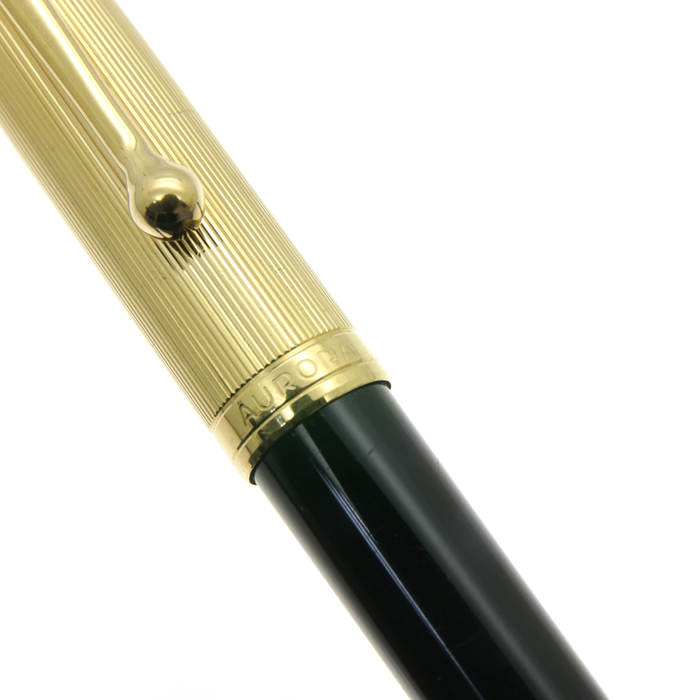 (中古)AURORA アウロラ ボールペン 88 ゴールドキャップ/ブラック ...