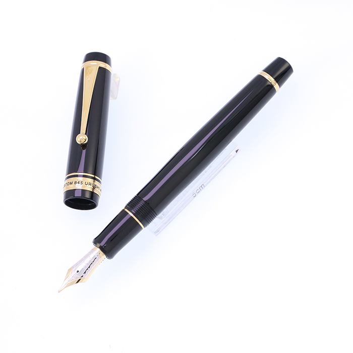 ☆ほぼ新品☆最極上品☆素晴らしいパイロットカスタム845漆万年筆(M) 新品)PILOT パイロット 万年筆 カスタム845 漆黒（商品ID