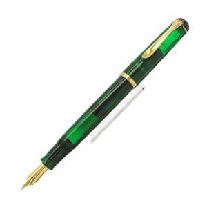 Pelikan ペリカン 万年筆 トラディショナル M200 スケルトン ダークグリーン B メイン