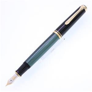Pelikan ペリカン 万年筆 スーベレーン M600 グリーンストライプ F メイン