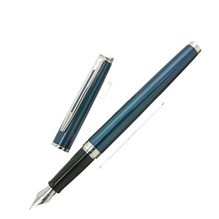 WATERMAN メトロポリタンE　メタリックブルーCTFP（F) ウォーターマン（WATERMAN） ボールペンメトロポリタン