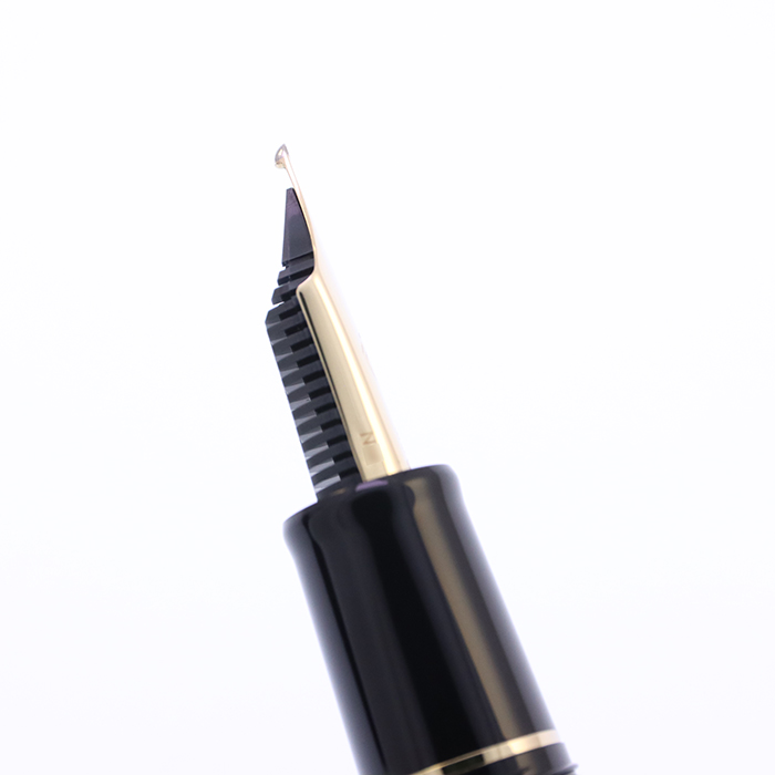 セーラー万年筆 万年筆 長刀研ぎ ゴールドトリム ブラック21K 中細(MF) 新品)SAILOR セーラー 万年筆 長刀研ぎ ゴールドトリム（商品ID