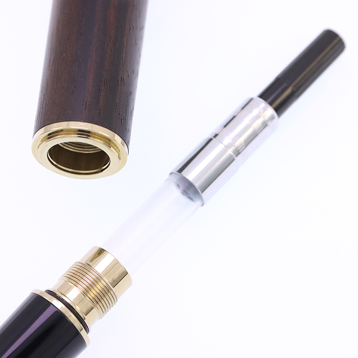 中古)SAILOR セーラー 万年筆 黒檀デスク 長刀研ぎ 中字（商品ID