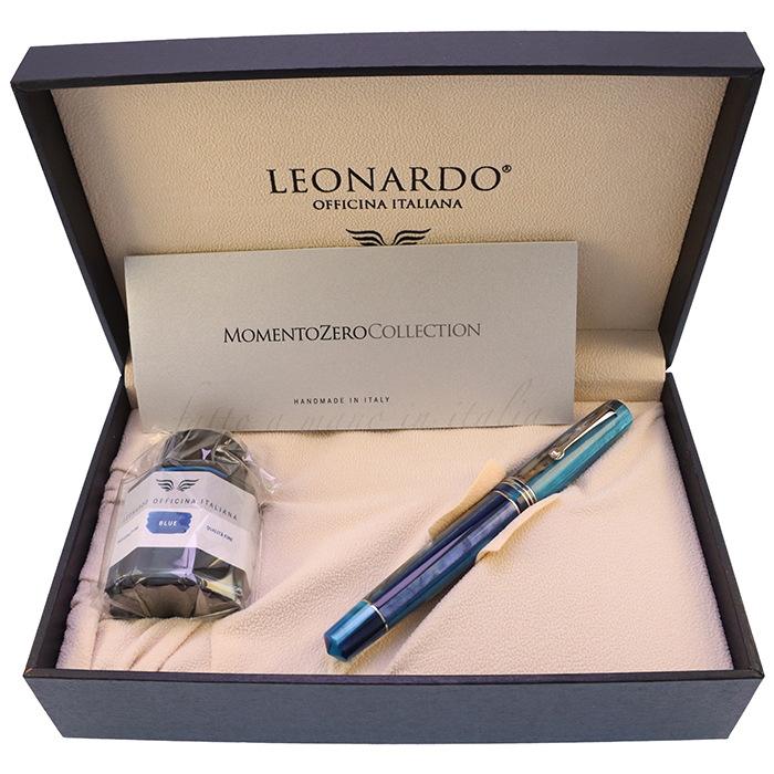 中古)Leonardo Officina Italiana レオナルド 万年筆 モーメントゼロ