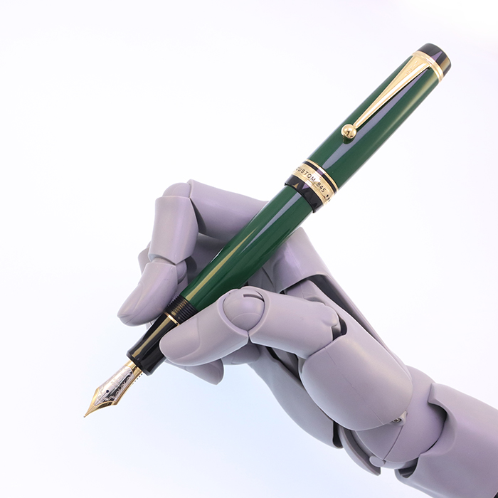 中古)PILOT パイロット 万年筆 丸善日本橋限定 カスタム845 漆 緑 中字