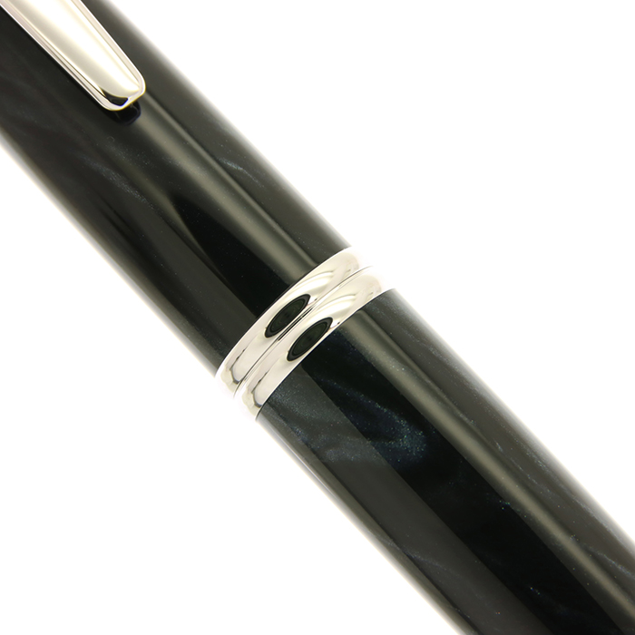 新品)PILOT パイロット 万年筆 キャップレスSE マーブルブラック（商品