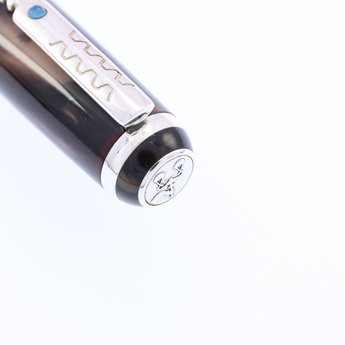 中古)Montegrappa モンテグラッパ 万年筆 L.E. 2000 Human