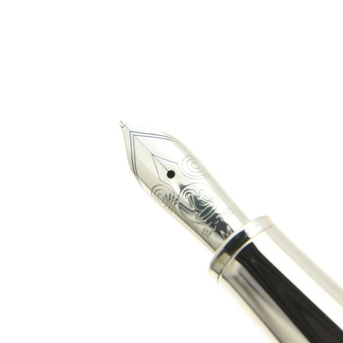 ペリカン PELIKAN 万年筆 18C M750 ヴィンテージ シルバー軸 ペリカン 万年筆 M750 シルバー 創業150周年 Pelikan M750