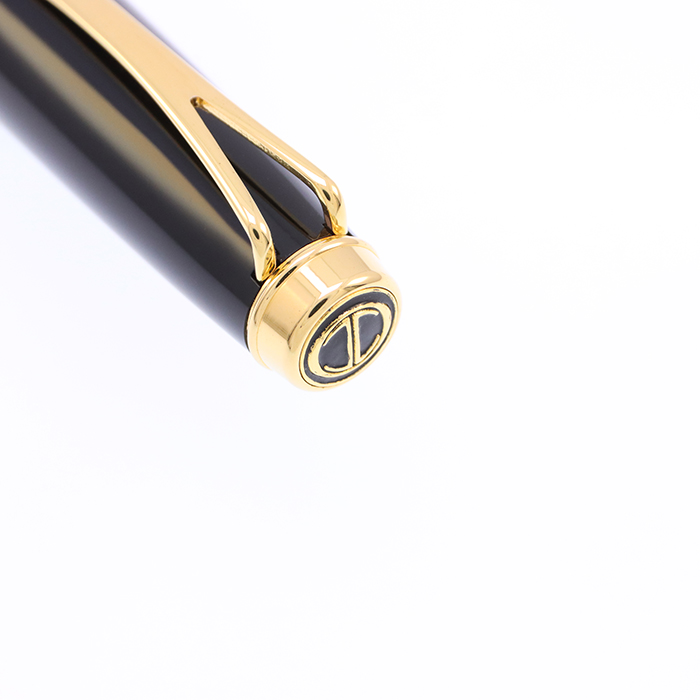 中古)DAVIDOFF ダビドフ 万年筆 ヴェリィ・ヅィーノ レジン ブラック