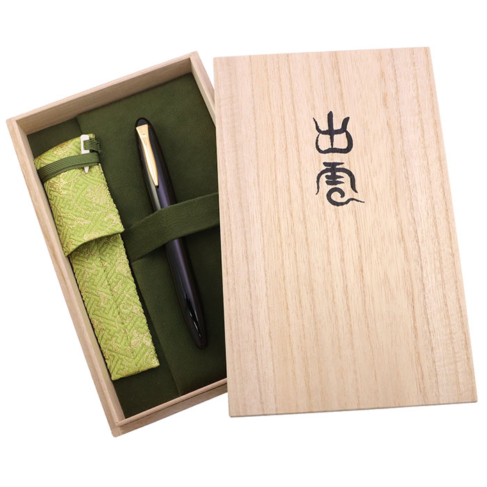 新品)PLATINUM プラチナ 万年筆 出雲 溜塗り 赤溜（商品ID