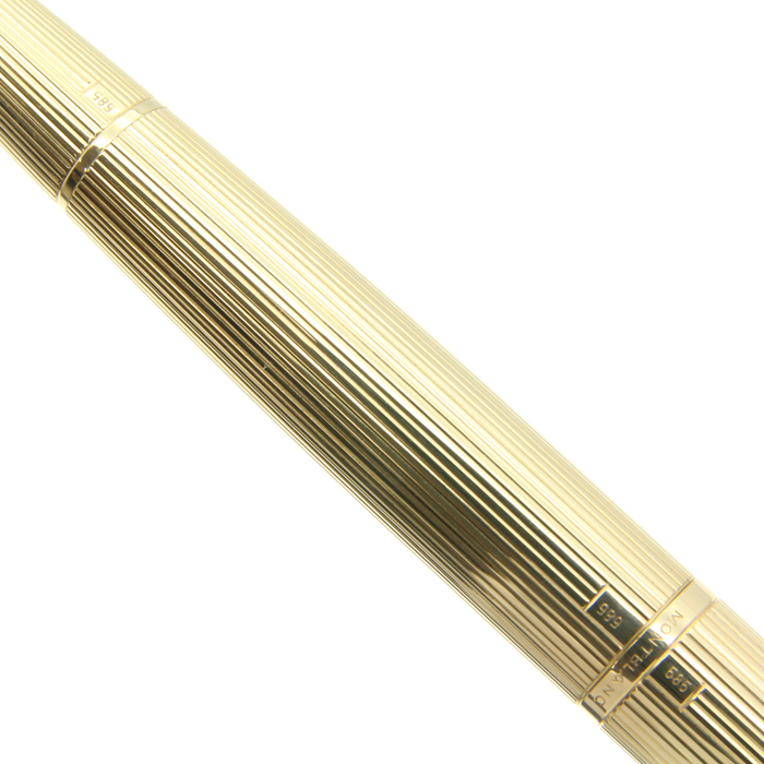 ★美品！ザ・ゴールド・スタンダードNo320GPボルドーカラー万年筆★モンブラン ☆美品！ザ・ゴールド・スタンダードNo320GPボルドーカラー