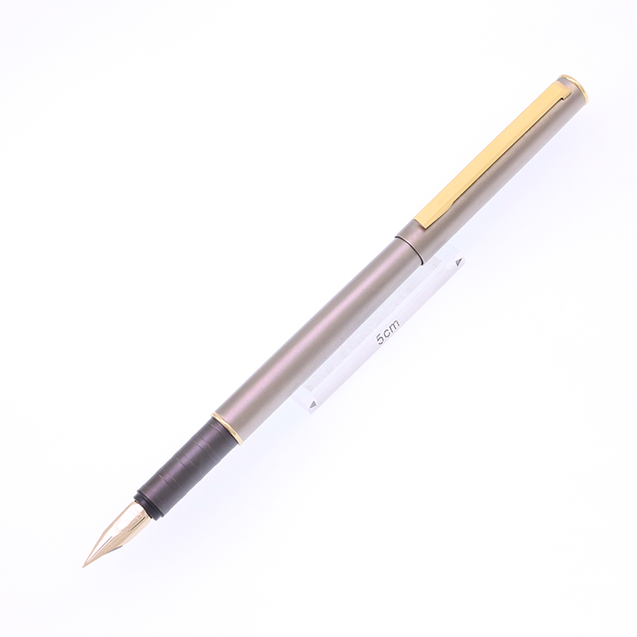 中古)MONTBLANC モンブラン 万年筆 チタノ グレイ F（商品ID