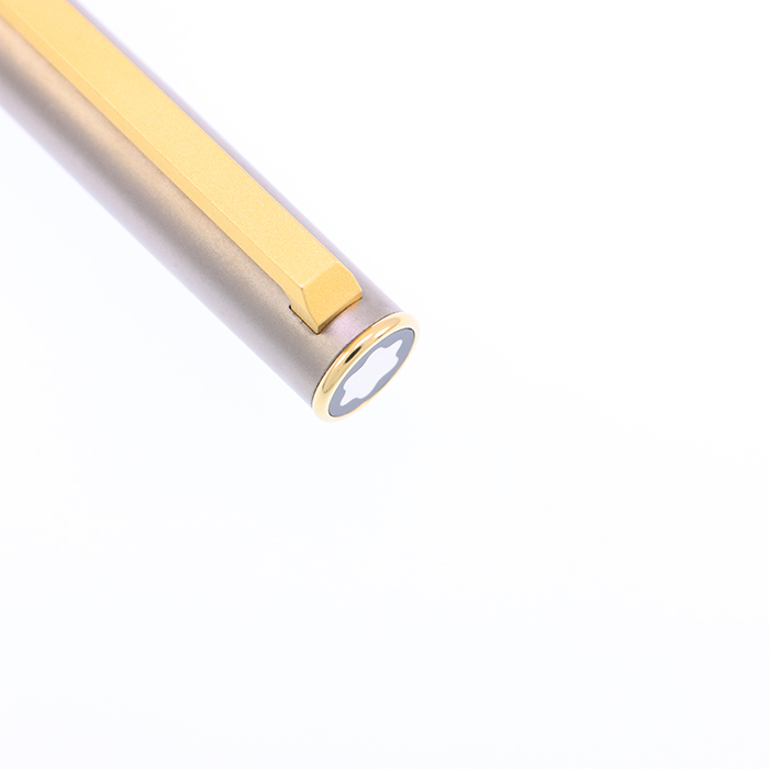中古)MONTBLANC モンブラン 万年筆 チタノ グレイ F（商品ID