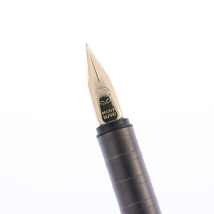 中古)MONTBLANC モンブラン 万年筆 チタノ グレイ F（商品ID