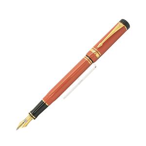 万年筆 デュオフォールド オレンジ インターナショナル M