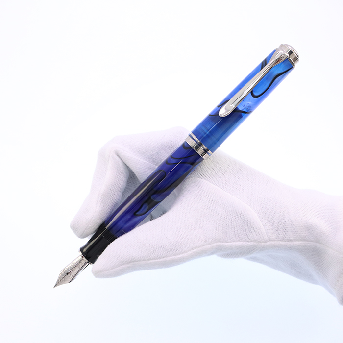 ペリカン スーべレーン M800 万年筆 ブルー・オー・ブルー M 中字 即日出荷OK】【Pelikan ブルー・オ・ブルー】Pelikan ペリカン
