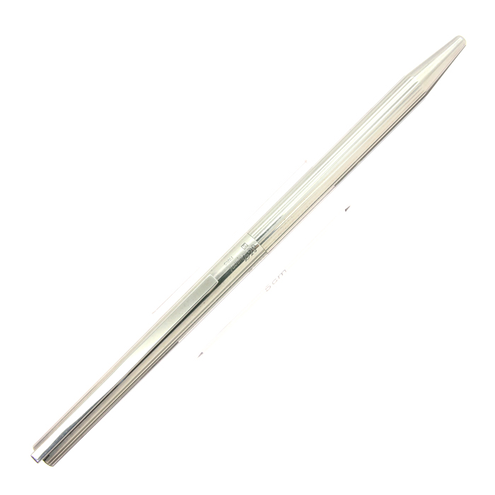 S.T DUPONT ボールペン ソリッドシルバー クラシック Classique brushed silver ballpoint pen. Luxury writing