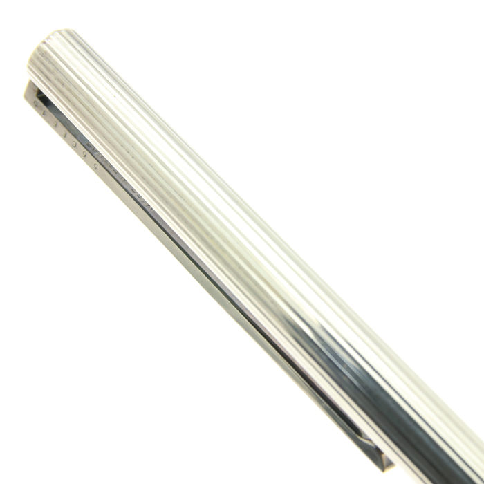 S.T DUPONT ボールペン ソリッドシルバー クラシック Classique brushed silver ballpoint pen. Luxury writing