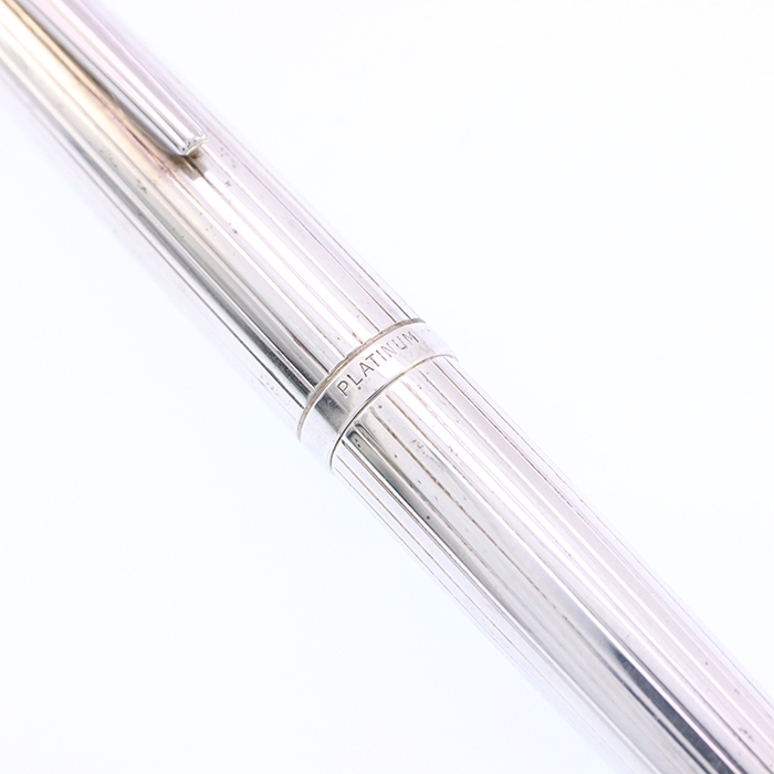 Platinum　プラチナ・プラチナ　ストライプ　N-MINT　Pt-nib M 楽天市場】PLATINUM プラチナ 万年筆 プラチナ・プラチナ