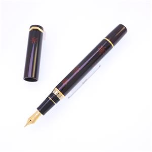 万年筆 截金紅楓 中字