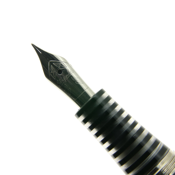 【未使用品】スティピュラ 万年筆 限定品 パッサポルト ブラックF（細字） 未使用品】スティピュラ 万年筆 限定品 パッサポルト ブラックF