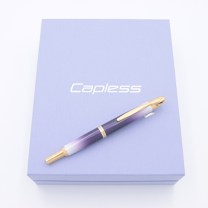 新品未使用　パイロット　キャップレス　万年筆花菖蒲 極細字 EF l.jpg