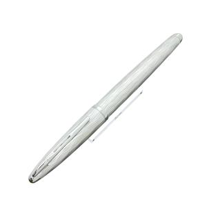 WATERMAN ウォーターマン 万年筆 カレン デラックス エッセンシャル シルバーチーゼルST F メイン
