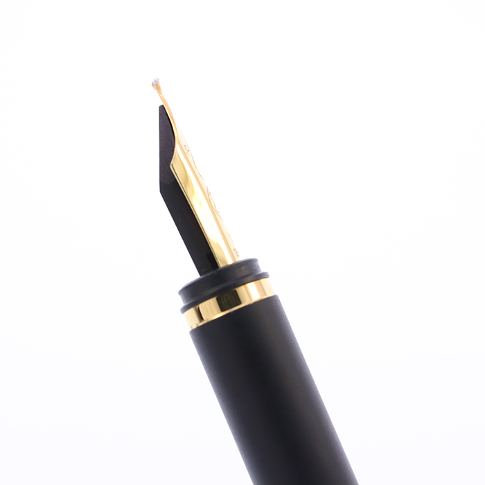 【未使用】montblanc ノブレス 万年筆 No.18140 ブルーマーブル 中古)MONTBLANC モンブラン 万年筆 ノブレス ラッカー ブルー