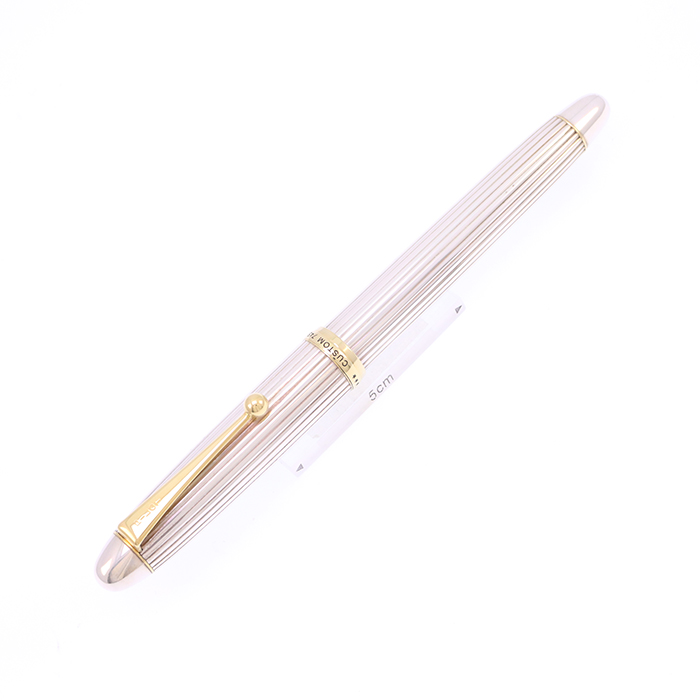 中古)PILOT パイロット 万年筆 カスタム745 スターリングシルバー