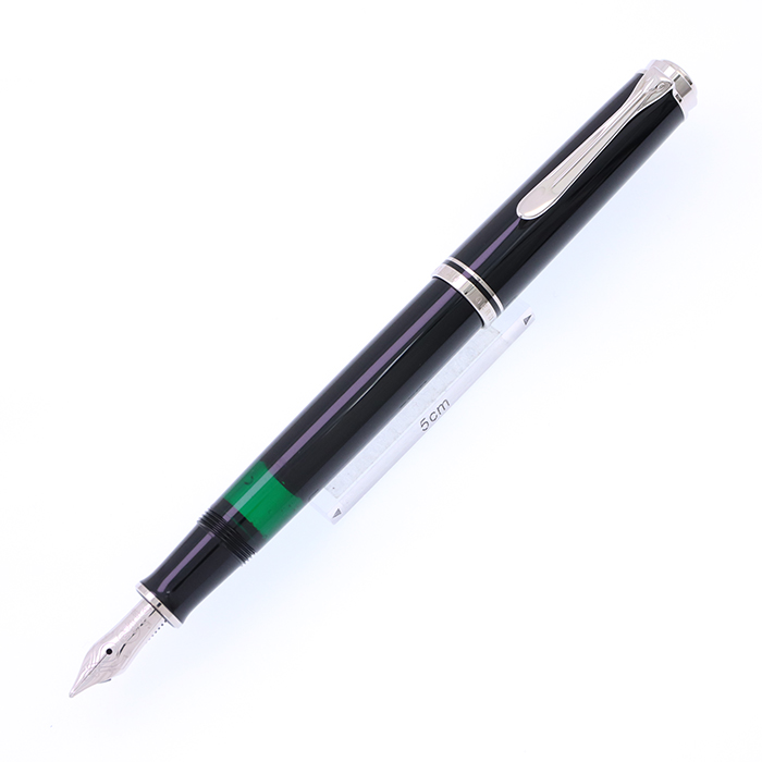 中古)Pelikan ペリカン 万年筆 スーベレーン M405 ブラック B [研磨 