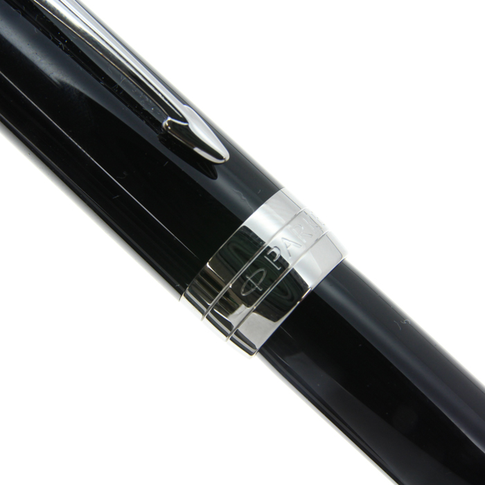 新品)PARKER パーカー 万年筆 デュオフォールド クラシック ブラックCT