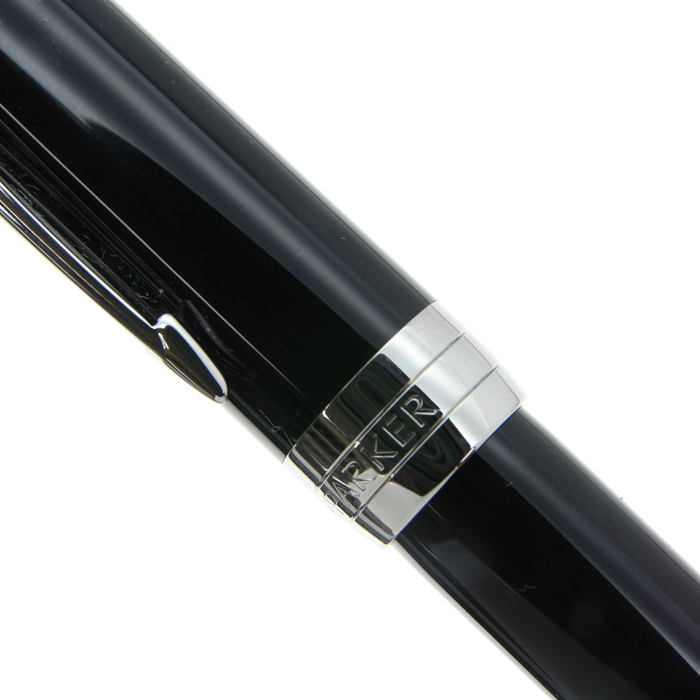 パーカー　デュオフォールド　万年筆　インターナショナル　ブラックCT 細字 新品)PARKER パーカー 万年筆 デュオフォールド クラシック ブラックCT