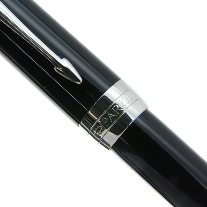 新品)PARKER パーカー 万年筆 デュオフォールド クラシック ブラックCT