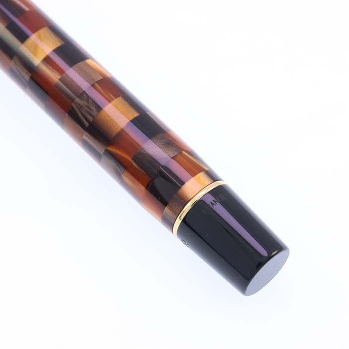 【新品・18K】パーカー デュオフォールド チェックアンバー F（名入れ有） 詳細ページ | 万年筆 ボールペンなど高級筆記具の販売・買取