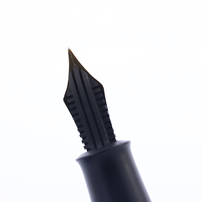 B◇手造り万年筆 竹 WARRANTED ワランテッド 14KARAT PEN エボナイト