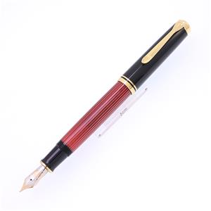 万年筆 スーベレーン M800 レッドストライプ F