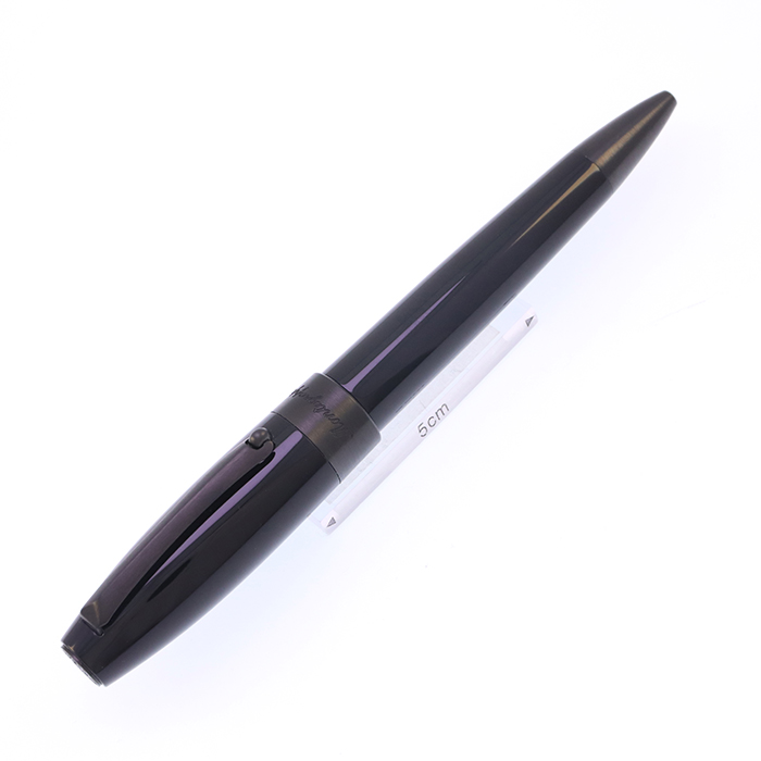★レア品/美品新品★モンテグラッパ　フェリチータ　ブラッククィーン　万年筆 中古)Montegrappa モンテグラッパ ボールペン フォーチュナ プレシャス