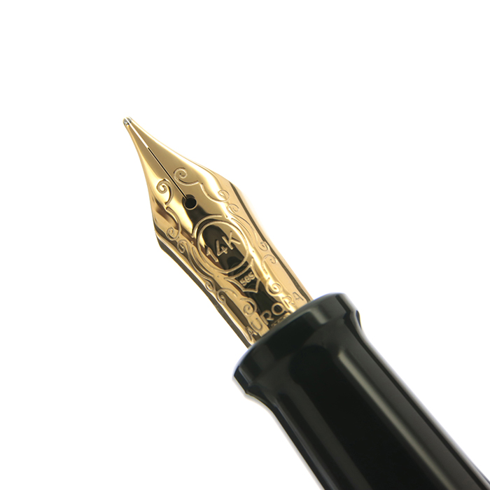新品)AURORA アウロラ 万年筆 88 オタントット ゴールドキャップ（商品