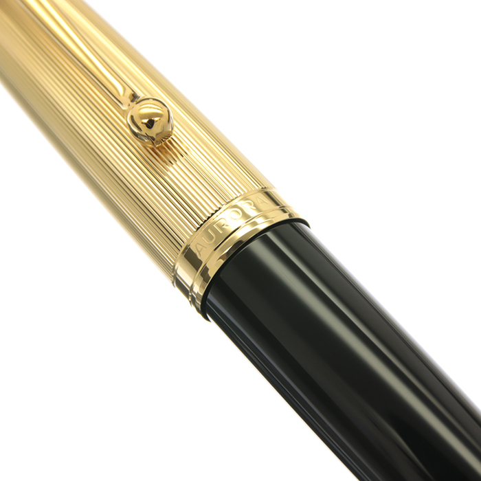 新品)AURORA アウロラ 万年筆 88 オタントット ゴールドキャップ（商品