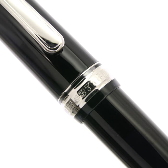 新品)PLATINUM プラチナ 万年筆 #3776 センチュリー ブラック