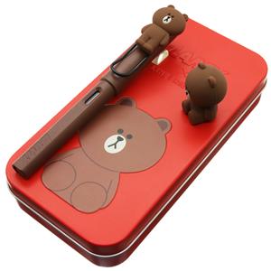 Lamy ラインフレンズ BROWN 万年筆セット Amazon | LINE FRIENDS LAMY×LINE FRIENDS万年筆 (BROWN in the