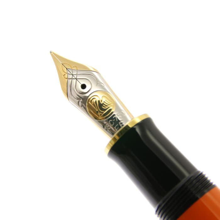 Pelikan ペリカン 万年筆 スーべレーン M800 バーントオレンジ EF 詳細ページ | 万年筆 ボールペンなど高級筆記具の販売・買取